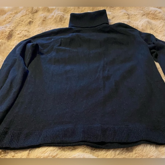 Massimo Dutti WOOL CASHMERE HIGH NECK SWEATER large - Picture 2 of 5